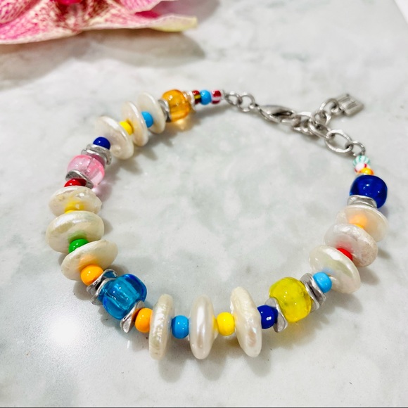 DANNIJO Hendrix Bead and Pearl Bracelet NWT - Picture 5 of 17